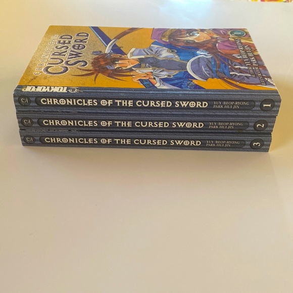 Chronicle of the cursed sword Manga books. Volume 1-3 - Picture 2 of 5